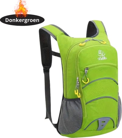 Livano Rugzak - Dames - Heren - Meisje - Jongens - Backpack - Outdoor - Donkergroen
