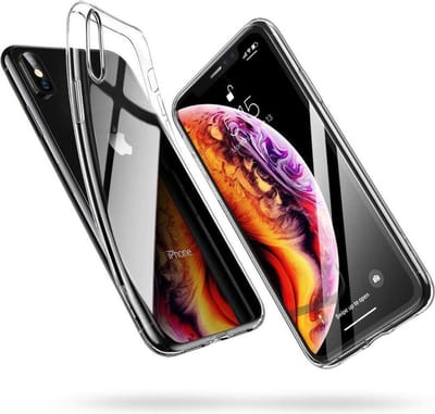 Silicone Hoesje Geschikt voor: iPhone XS Max - Soft Silicone - Transparant