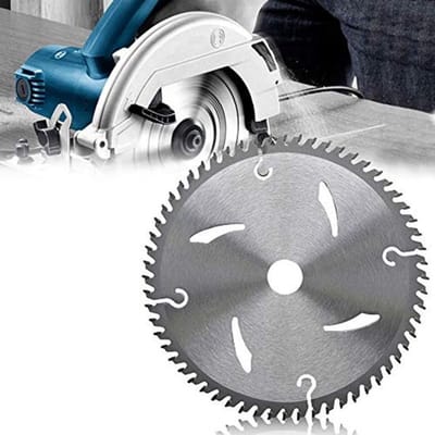 Powertool Cirkelzaagbladen 165 mm diameter 20 boringen 40 mm tanden voor hout, metaal en kunststof