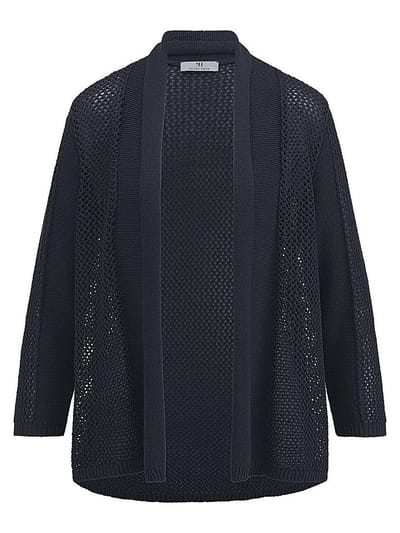 Vest 3/4-mouwen Van Peter Hahn blauw
