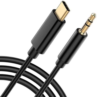 Gembird USB-C naar 3.5 mm AUX Kabel - 1.5 Meter - Zwart - Universeel Compatibel