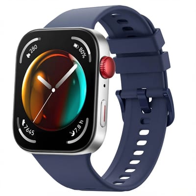 imoshion Siliconen bandje voor de Huawei Watch Fit 4 / 4 Pro / 5 / 5 Pro - Midnight Blue
