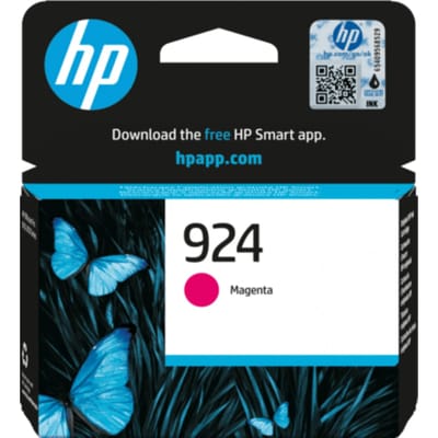 HP 924 - Inktcartridge - Origineel - Standaard formaat - Magenta