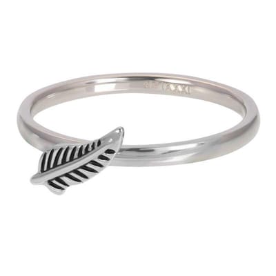 iXXXi Vulring Symbol Feather Zilver | Maat 17 (gewone ringmaat 19)