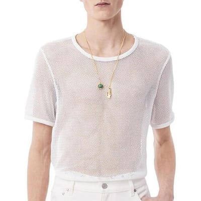 T-shirt Korte Mouw Lacoste Runway Mesh