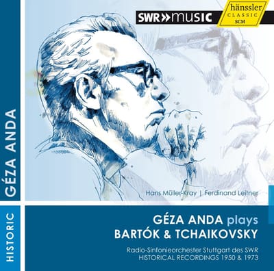 Géza Anda, Radio-Sinfonieorchester Stuttgart Des SWR - Géza Anda Plays Bartok And Tchaikovsky (CD)