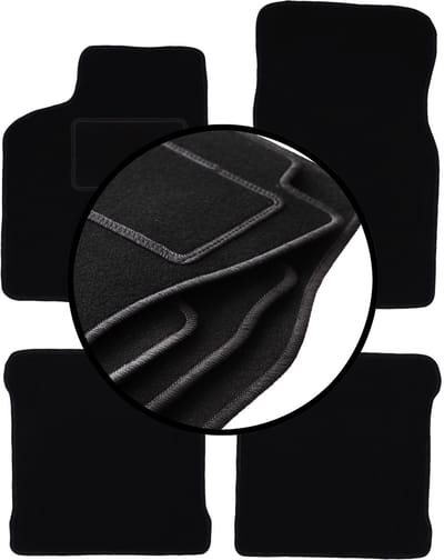 Set veloursmatten voor: Seat Cordoba I sedan (1993-2002)