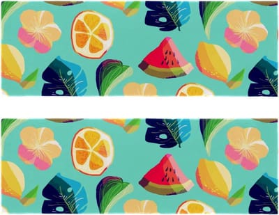 Microfiber Handdoek - Sneldrogend Textiel - Reizen en Sport - Zeer Absorberend - 29.5x81.5cm - Veelkleurig