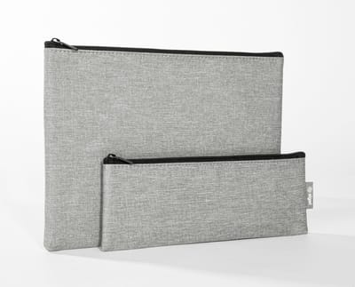 Sigel Tasorganizer - lichtgrijs set à 2 stuks - Formaat 250x180x10mm / 220x80x10mm - SI-BA520