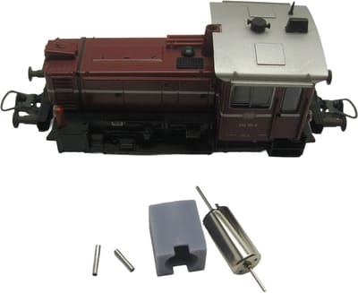 micromotor HR007 HO motor ombouwset voor Roco Köf III Altes Modell