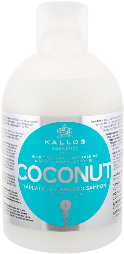 Shampoo Kallos Cosmetics Coconut 1 L