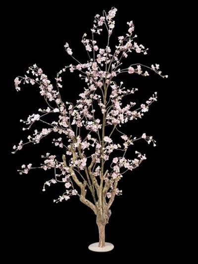 Seta Fiori - Kunstboom - Kunstbloesemboom op echt hout gemaakt - 170cm hoog - Yume Blossom – Soft Pink - Sakura