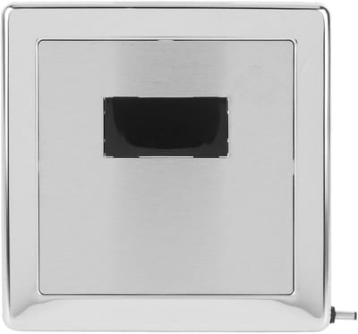 Urinal Flush Sensor - Roestvrij Staal - Wandmontage - Automatisch - Met LED Verlichting - Commercieel Thuis Kantoor - Hygiënisch gebruik