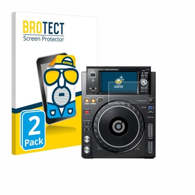BROTECT - Screenprotector voor Pioneer XDJ -1000MK2 - Folie Beschermfolie matte 2 Stuks