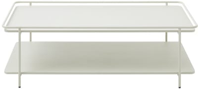 Giga Living Salontafel Yuba - Wit Metaal - 110x55x34,3cm