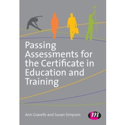 Passing Assessments For The Certificate In Education And Training - Gravells, Ann