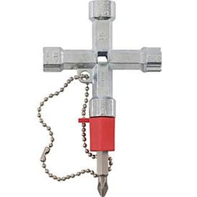 Schakelkast sleutel Dubbelkopsleutel 11 functies w.bit adapter