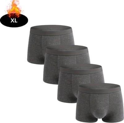 Nivard Onderbroeken Heren - Boxershort - Ondergoed - Boxer - Underwear - Mannen - 4 Pack - Donkergrijs - XL