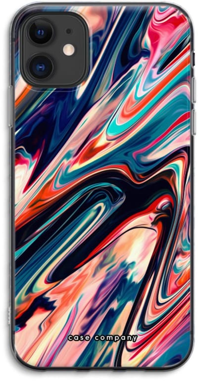 Case Company® - Hoesje geschikt voor iPhone 11 hoesje - Quantum Being - Soft Cover Telefoonhoesje - Bescherming aan alle Kanten en Schermrand