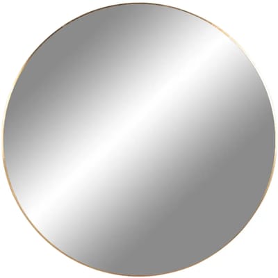 House Nordic Jersey Ronde Spiegel Goud Ø80 cm