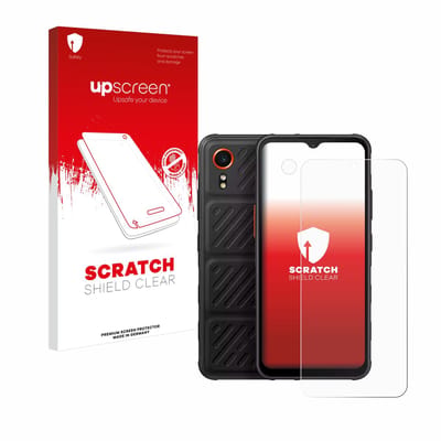 upscreen - Screenprotector voor Samsung Galaxy XCover 7 (Voor+Camera) - Folie Beschermfolie transparant