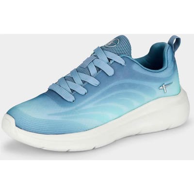 Sneakers met verwisselbaar voetbed - blauw - Gr. 37 van Goldner Fashion