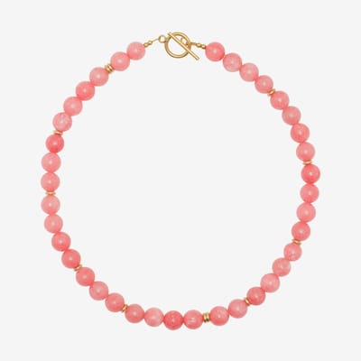 Essenza Natural Stones Necklace Red