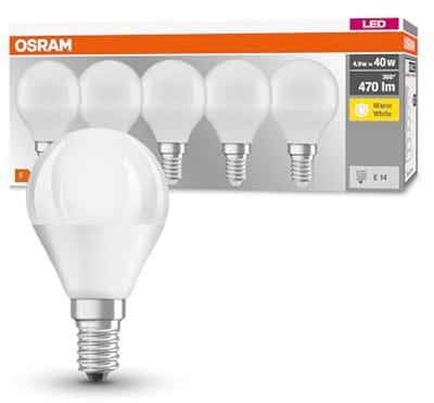 LED Lamp E14 | Warm Wit 2700K | 5.5W | Dimbaar en Niet Dimbaar | Energieklasse A+