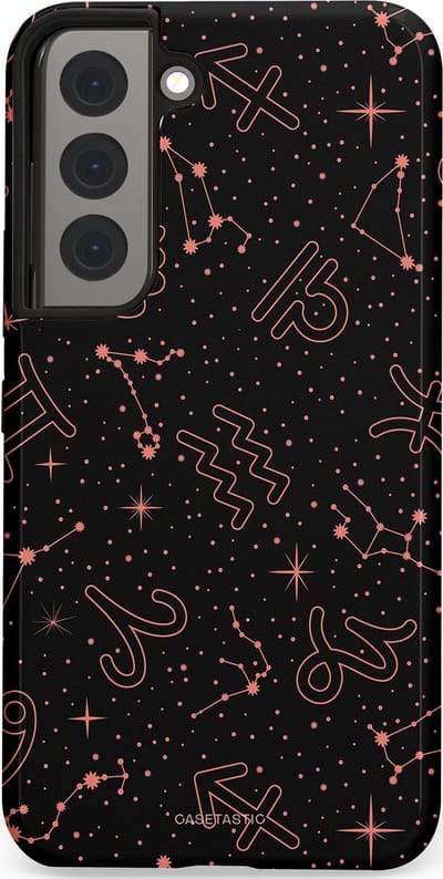 Casetastic Hoesje Geschikt voor Samsung S22 - Stijlvolle Beschermende Duo-layer Case - Astropuls