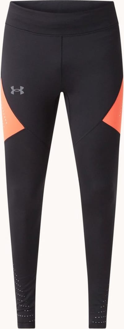 Under Armour Hardlooplegging met speedpocket en HeatGear - Zwart/ Rood - Maat M