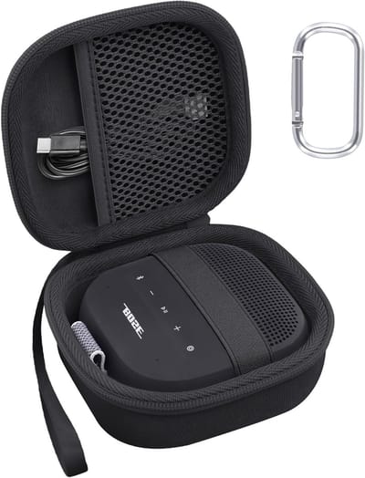 Duurzame Hard Shell Reiscase voor Draagbare Bluetooth Speaker - Bescherming, Schokbestendig, Compact en Lichtgewicht