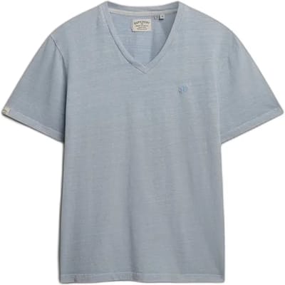 Superdry T-shirt Classic Cotton Linen Vee M1012391a K5e Slip Blue Mannen Maat - 3XL