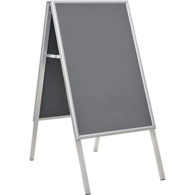 Europel Stoepbord - Kliklijst A1 formaat - 59,4 x 84 cm - 25 mm frame - Dubbelzijdige presentatie - Spatwater bestendig - Gemakkelijk op te bergen
