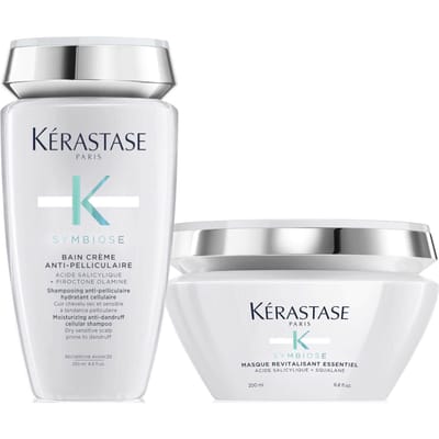 Kérastase Symbiose Masque Revitalisant Essentiel - Intens revitaliserend masker voor beschadigd haar met neiging tot roos - ​200 ml