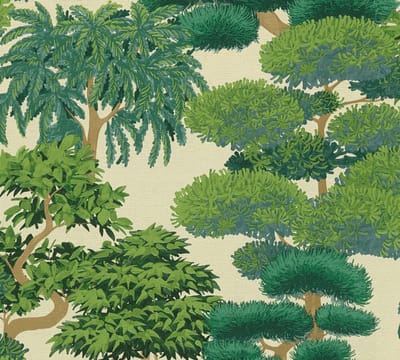 EXOTISCHE TUIN BEHANG | Botanisch - Groen Crème Beige - A.S. Création Cuba II