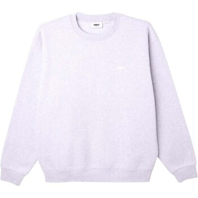 Obey Sweater Vastgestelde Werken Bold Crew Ii Fleece - Fashion Wear - Volwassen