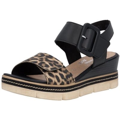 Sandalen met sleehak Remonte -