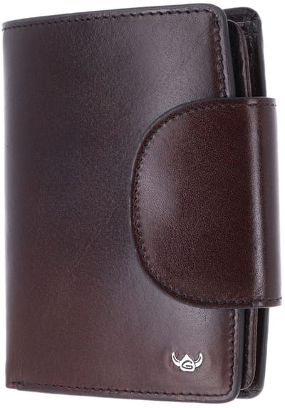 Golden Head Leren portemonnee Colorado RFID Protect Kombischeintasche mit Riegel 1439 Bordeaux wijnrood