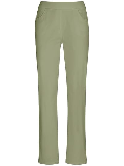Comfort Plus-broek model Carina Fun Van Raphaela by Brax groen