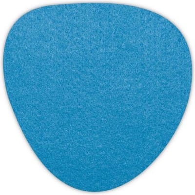Kei onderzetters - Vilt - Lichtblauw - 6 stuks - ø 9,5 cm - Tafeldecoratie - Glas onderzetter - Cadeau - Woondecoratie - Woonkamer - Tafelbescherming - Onderzetters Voor Glazen - Keukenbenodigdheden - Woonaccessoires - Tafelaccessoires