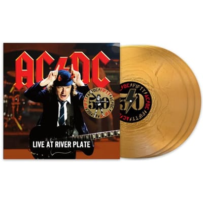 Live At River Plate (50th Anniversary Gold Color Vinyl) - Ac/dc