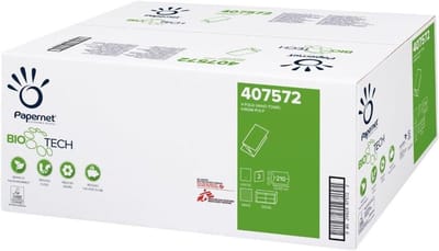 Biologisch afbreekbare V-Vouw Handdoekjes voor toilet en leidingen - 3150 stuks