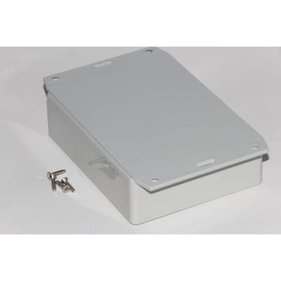 Hammond Electronics 1591GF2SGY Universele behuizing 121 x 94 x 34 ABS Grijs 1 stuk(s)