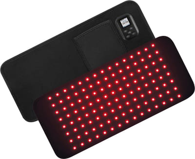 Panacea TheraFlex Roodlichttherapie Riem Draadloos - Infrarood 660 & 850 nm - 120 LED's - 6000 mAh Accu