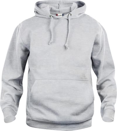 Clique Basic hoody Ash maat XS