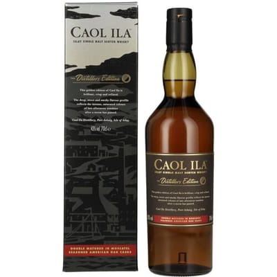 Caol Ila The Distillers Edition Double Matured 43% Vol. 0,7l in geschenkverpakking