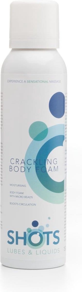Shots Toys Crackling Body Foam Plezierverhogend Knetterschuim - 150 ml