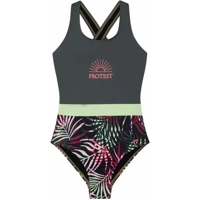Protest Prttarah Jr – Badpak Meisjes – Colourblock – Kruisbanden – Stretch