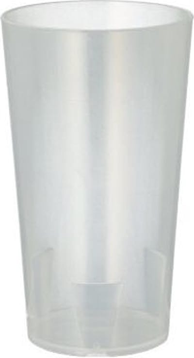 Hardcups bierbeker herbruikbaar PP 0,3 l Ø 7,8 cm · 11,8 cm onbreekbaar (40 stuks) extra stevig.