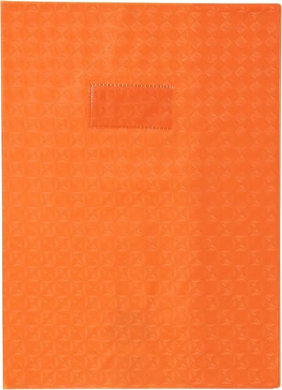 PVC Oefenboek Beschermer Cover A4 Met Labelhouder - Oranje